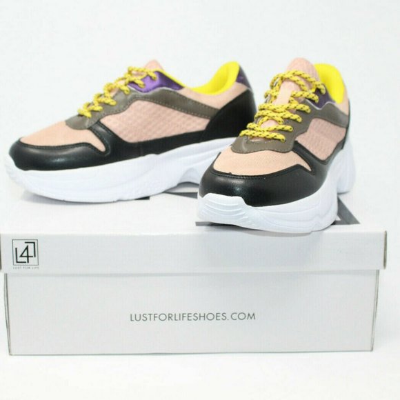 LFL Lust For Life Women's Blush Multi Sneakers - Picture 11 of 12